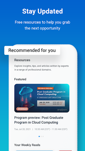 Simplilearn: Online Learning
